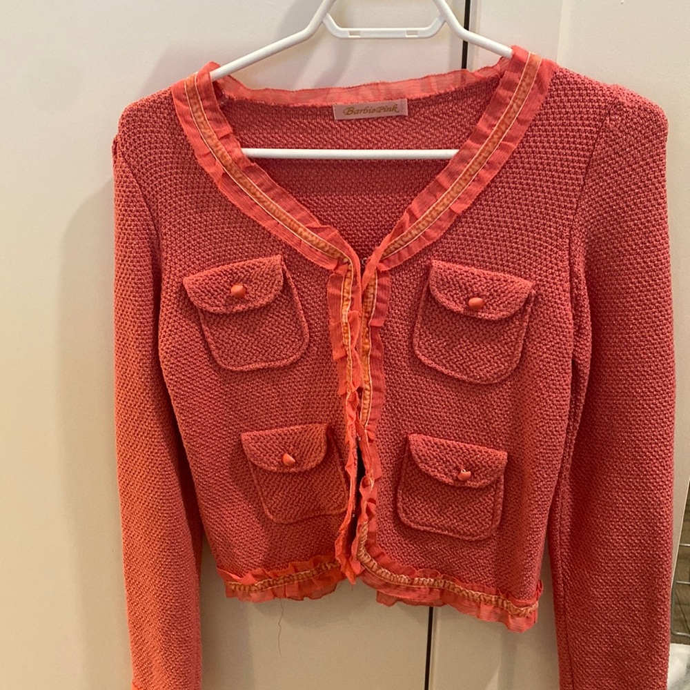 Tweed style cardigan or evening jacket